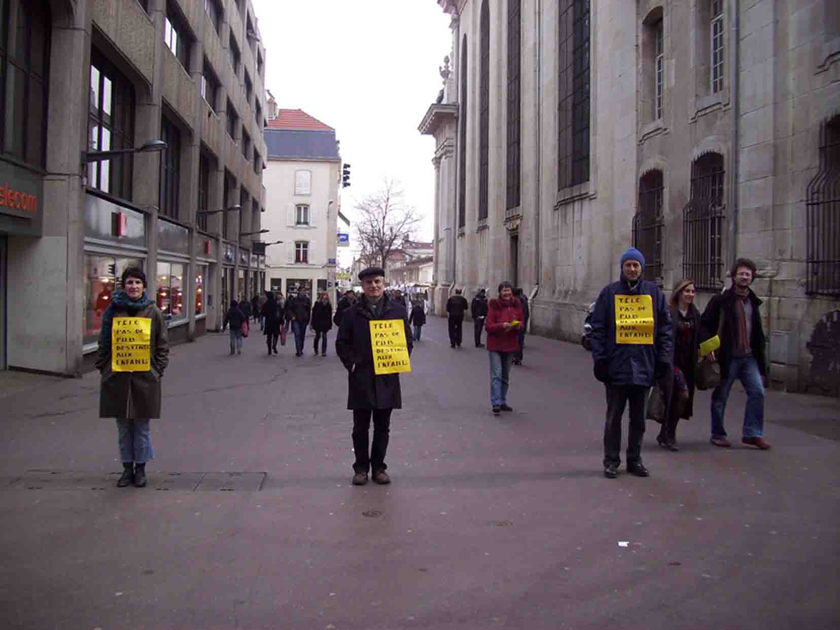 14 03 09 Nancy Heure De Silence Tele Pas De Pub Destinee Aux Enfants De Moins De 12 Ans